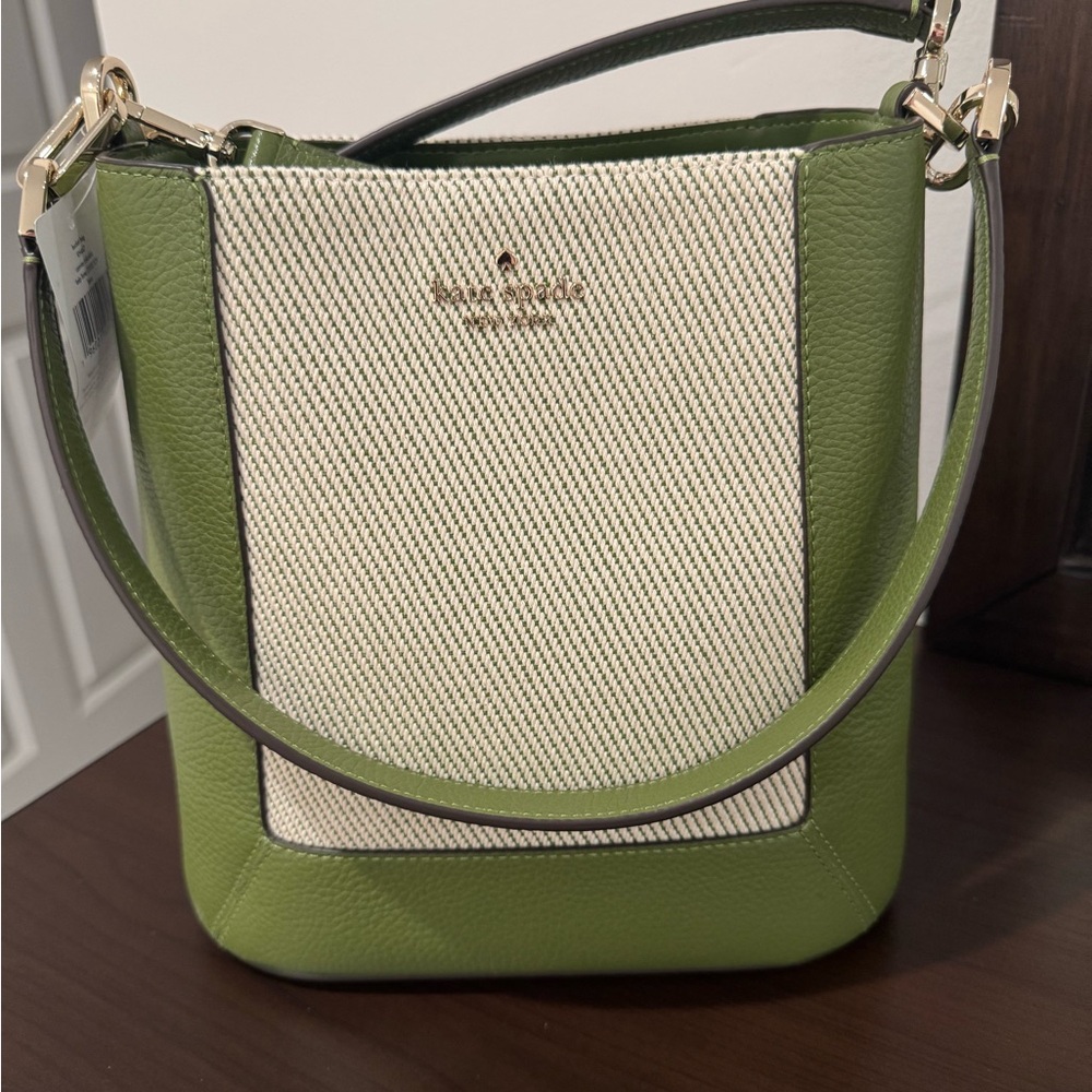 Kate Spade Green and Cream Women's Bag